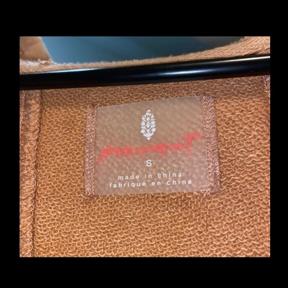 Free People Movement ❤️ Spur of The Moment Hoodie (Pink Cinnamon) - Picture 5 of 6